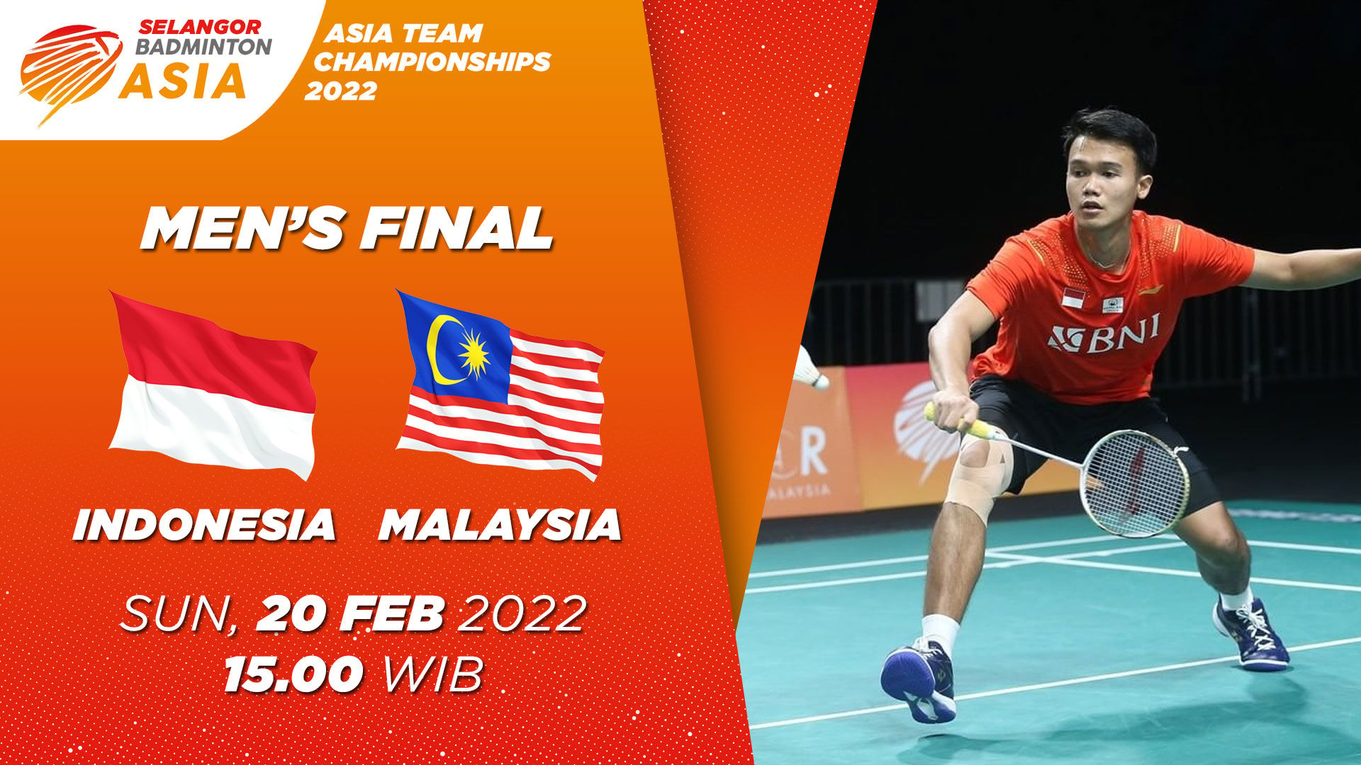 Mens Finals - Indonesia vs Malaysia