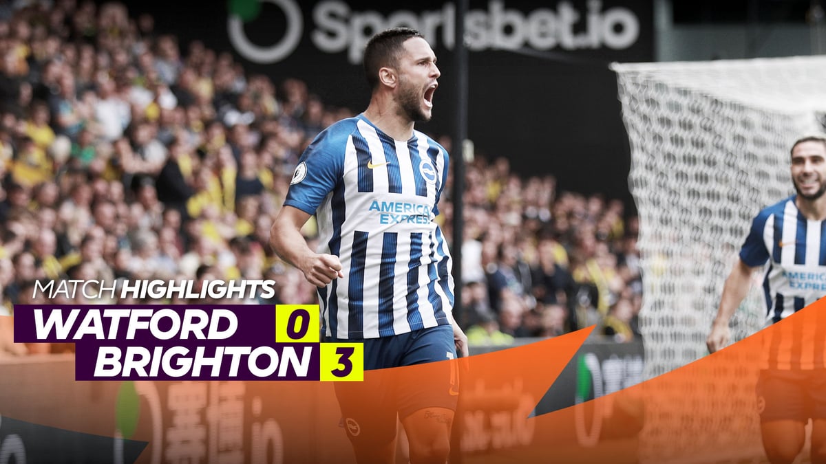 Highlight Watford vs Brighton - Mola TV
