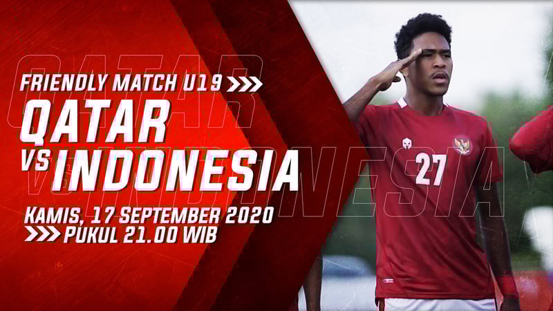 Timnas U-19 Indonesia vs Qatar