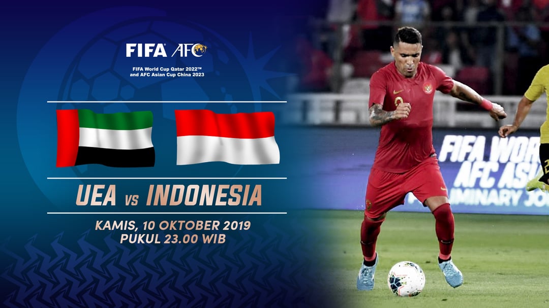 Live Streaming TVRI via Mola Tv Timnas Indonesia vs UEA