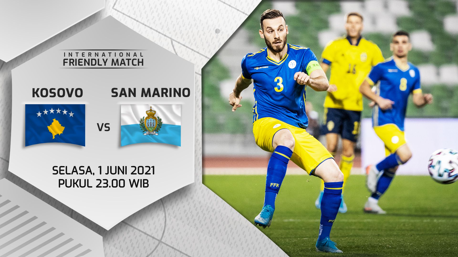 Kosovo vs San Marino - Mola TV